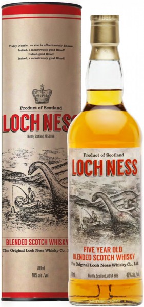 Виски Duncan Taylor, "Loch Ness", gift tube, 0.75 л