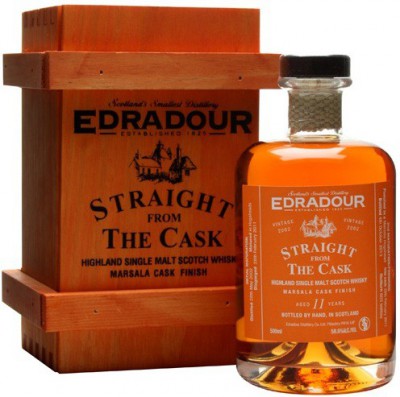 Виски Edradour, Marsala Cask Finish, 11 years, 2002, gift box, 0.5 л