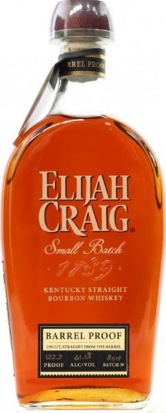Виски "Elijah Craig" Barrel Proof (61.1%), 0.75 л