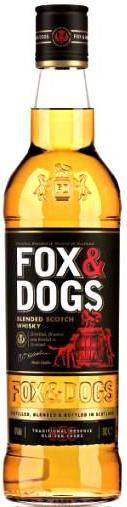 Виски "Fox and Dogs" (Russia), 1 л