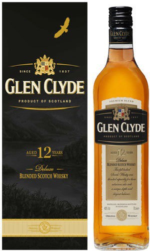 Виски "Glen Clyde" 12 Years Old, gift box, 0.7 л