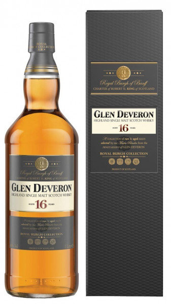 Виски Glen Deveron 16 Years Old, gift box, 0.7 л