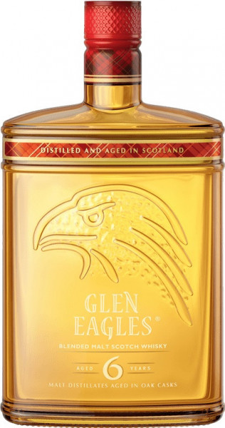 Виски "Glen Eagles" Blended Malt Scotch Whisky, flask, 0.25 л