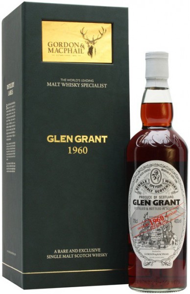 Виски "Glen Grant", 1960, gift box, 0.7 л