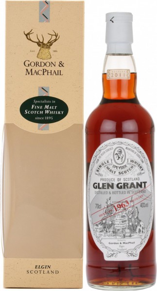 Виски "Glen Grant", 1963, gift box, 0.7 л