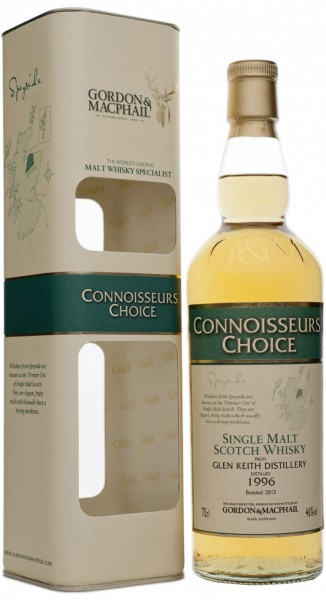 Виски Glen Keith "Connoisseur's Choice", 1996, gift box, 0.7 л