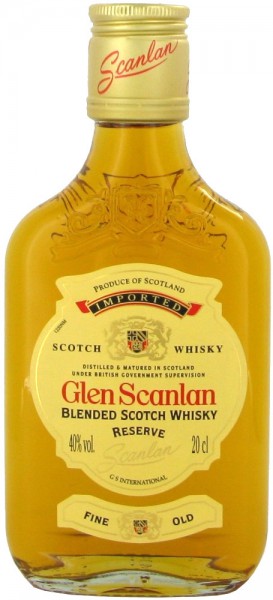 Виски "Glen Scanlan" 3 Years Old, 0.2 л