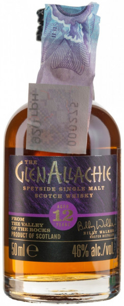 Виски "GlenAllachie" 12 Years Old, 0.05 л