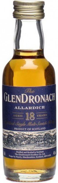 Виски Glendronach "Allardice", 18 years old, 50 мл