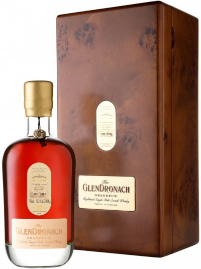 Виски Glendronach, "Grandeur" 27 Years Old, wooden box, 0.7 л
