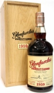 Виски Glenfarclas 1959 Family Casks, in wooden box, 0.7 л