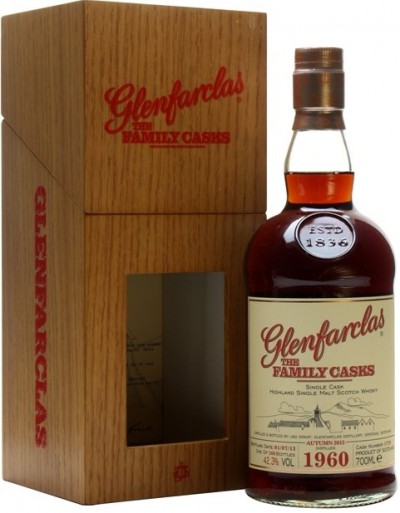 Виски Glenfarclas 1960 "Family Casks" (45,2%), in gift box, 0.7 л