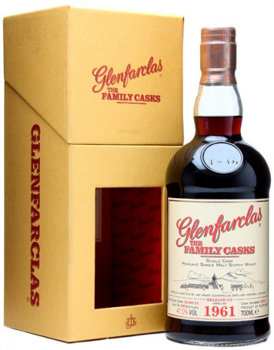 Виски Glenfarclas 1961 Family Casks, in gift box, 0.7 л