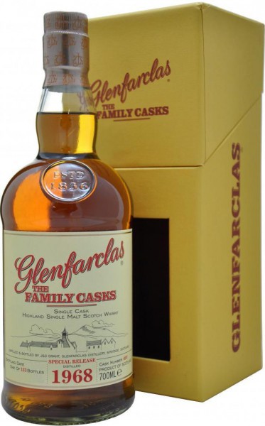 Виски Glenfarclas 1968 "Family Casks", in gift box, 0.7 л