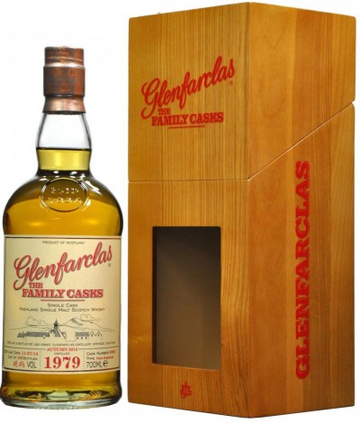Виски Glenfarclas 1979 Family Casks (46,4%), in gift box, 0.7 л