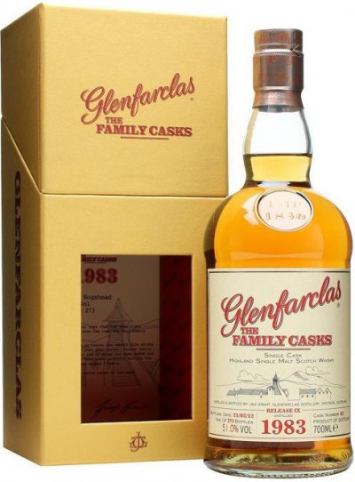 Виски Glenfarclas 1983 "Family Casks", in gift box, 0.7 л
