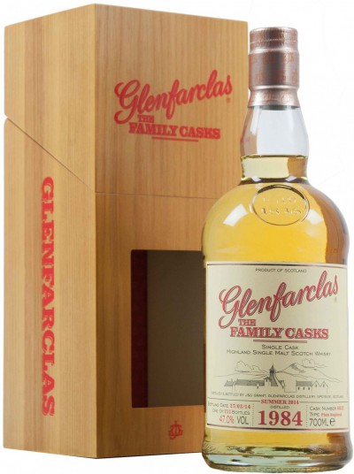 Виски Glenfarclas 1984 Family Casks, in gift box, 0.7 л