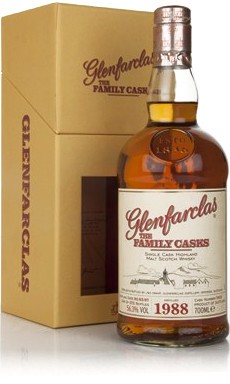 Виски Glenfarclas 1988 Family Casks, in gift box, 0.7 л