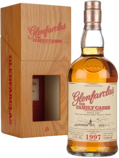 Виски Glenfarclas 1997 Family Casks, in gift box, 0.7 л