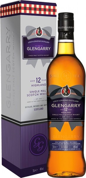 Виски "Glengarry" 12 Years Old, gift box, 0.7 л