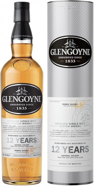 Виски "Glengoyne" 12 Years Old, gift box, 0.7 л