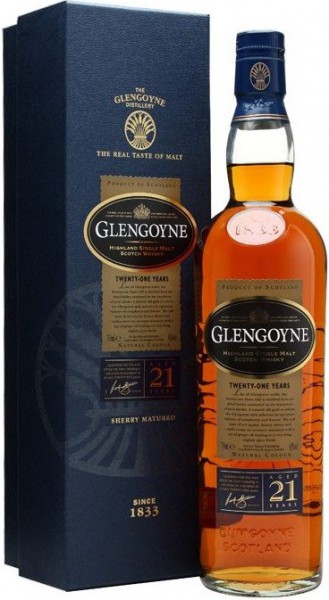 Виски "Glengoyne" 21 Years Old, gift box, 0.7 л