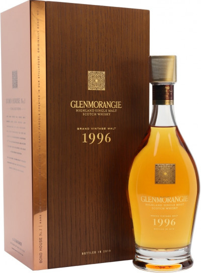 Виски "Glenmorangie" Grand Vintage Malt, 1996, wooden box, 0.7 л
