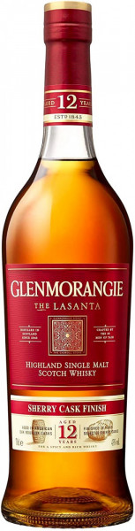 Виски Glenmorangie "The Lasanta", 0.75 л