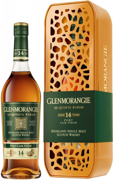 Виски Glenmorangie "The Quinta Ruban" 14 Years Old, gift box "Giraffe", 0.7 л