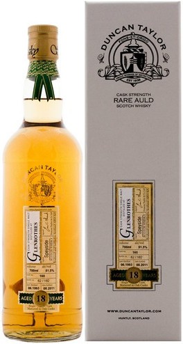 Виски "Glenrothes" 18 Years Old, "Rare Auld", 1993, Speyside, in gift box, 0.7 л