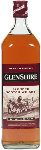 Виски "GlenShire" Blended Scotch Whisky, 0.5 л