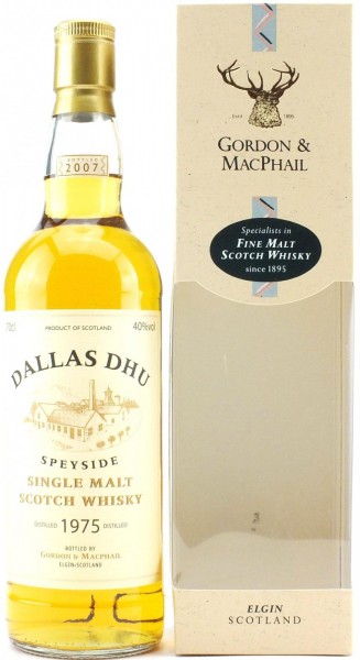 Виски Gordon and MacPhail, "Dallas Dhu", 1975, gift box, 0.7 л