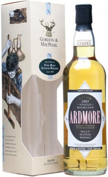 Виски Gordon & Macphail, "Ardmore", 1993, 0.7 л