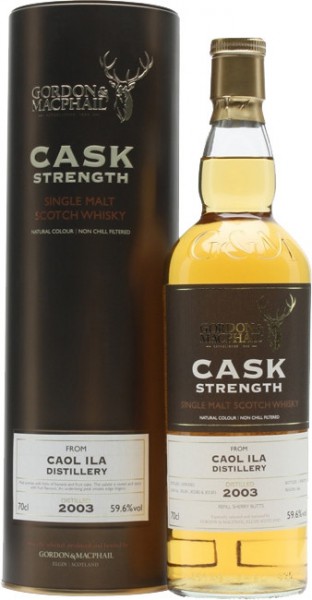 Виски Gordon & MacPhail, "Cask Strength" Caol Ila, 2003, 0.7 л