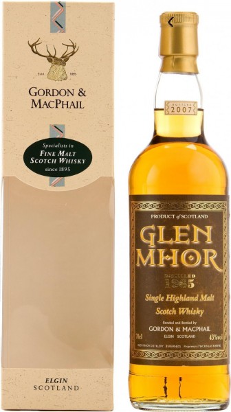 Виски Gordon & Macphail, "Glen Mhor", 1965, gift box, 0.7 л