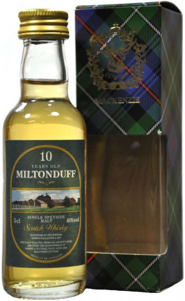 Виски Gordon & Macphail, "Miltonduff" 10 Years Old, gift box, 50 мл