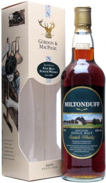 Виски Gordon & Macphail, "Miltonduff" 10 Years Old, gift box, 0.7 л