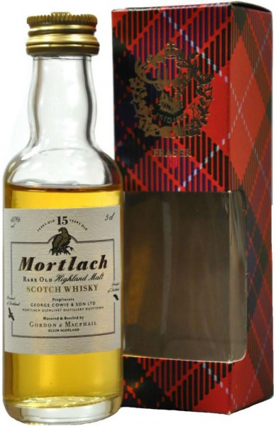 Виски Gordon & Macphail, "Mortlach" 15 Years Old, gift box, 50 мл