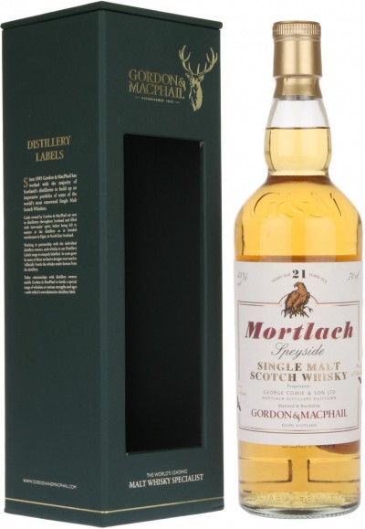 Виски Gordon & Macphail, "Mortlach" 21 Years Old, gift box, 0.7 л