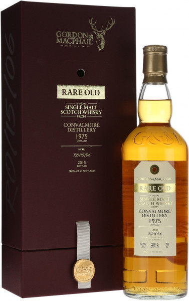 Виски Gordon & MacPhail, "Rare Old" from Convalmore Distillery, 1975, gift box, 0.7 л