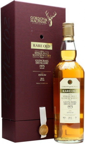 Виски Gordon & MacPhail, "Rare Old" from Glencraig Distillery, 1975, gift box, 0.7 л