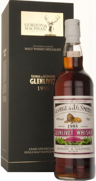 Виски Gordon & MacPhail, "Smith's Glenlivet", 1955, gift box, 0.7 л