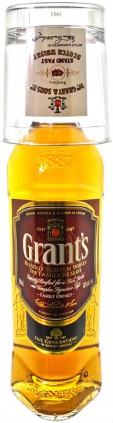 Виски "Grant’s" Family Reserve & glass, 0.75 л