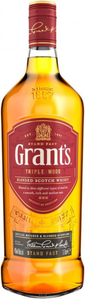 Виски "Grant's" Triple Wood 3 Years Old, 0.7 л