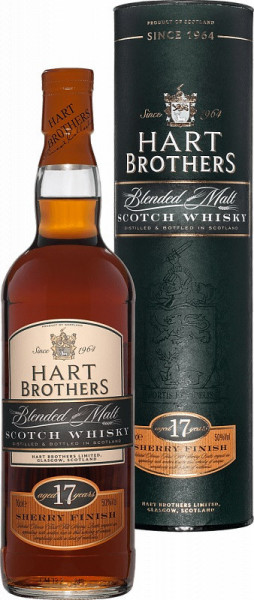 Виски "Hart Brothers" 17 Years Old Blended Malt, gift box, 0.7 л