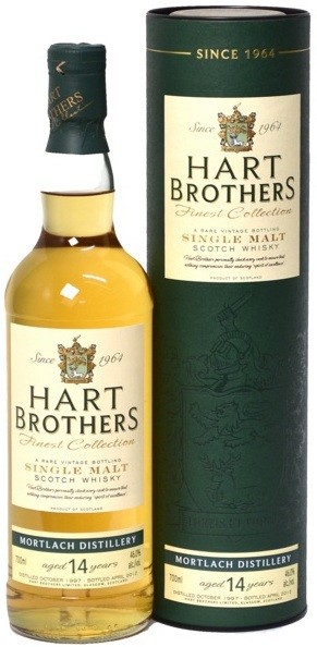 Виски Hart Brothers, Mortlach 14 Years Old, 1997, in tube, 0.7 л