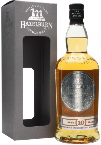 Виски "Hazelburn" 10 years old, gift box, 0.7 л
