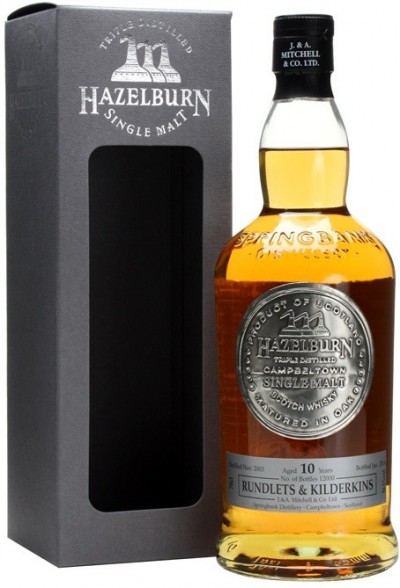 Виски "Hazelburn" 10 Years Old Rundlets & Kilderkins, gift box, 0.7 л