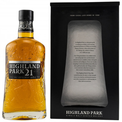 Виски "Highland Park" 21 Years Old, gift box, 0.7 л