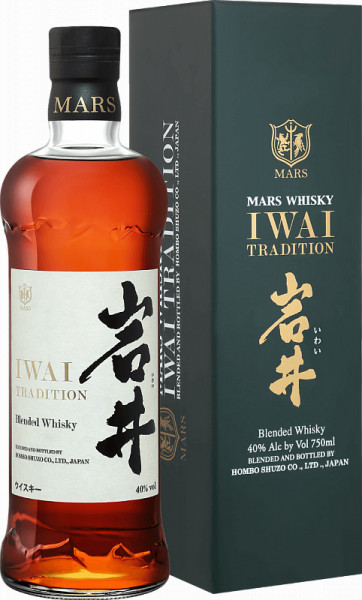 Виски Hombo Shuzo, "Iwai" Tradition, gift box, 0.75 л